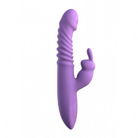 Vibratore vaginale riscaldante rabbit doppio dildo fallo vibrante stimolatore clitoride