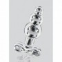 Plug anale dildo in vetro anal butt trasparente stimolatore glass gioiello sexy