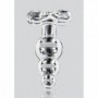 Plug anale dildo in vetro anal butt trasparente stimolatore glass gioiello sexy