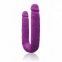 fallo doppio in silicone dildo per coppia vaginale anale realistico morbido maxi