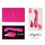 Vibratore stimolatore per punto g dildo fallo vibrante vaginale e clitoride rosa