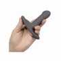 Vibratore anale stimolatore prostata dildo fallo a spina anal butt plug silicone