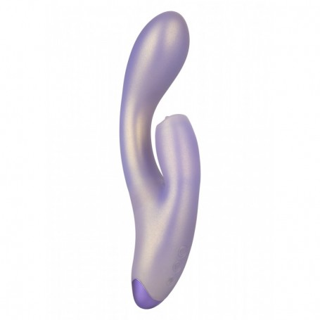 vibratore doppio stimolatore clitoride rabbit dildo fallo vibrante in silicone