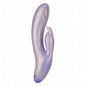 vibratore rabbit doppio dildo vibrante stimolatore clitoride vaginale punto G
