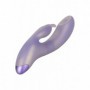 vibratore rabbit doppio dildo vibrante stimolatore clitoride vaginale punto G