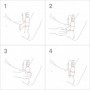 Masturbatore automatico per pene The Handy realistico vagina ano bocca