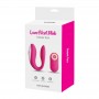 Stimolatore vaginale per coppia vibratore dildo clitoride doppio con telecomando