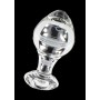 Plug anale vaginale in vetro fallo dildo anal butt stimolatore glass sex toy