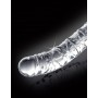 Fallo realistico in vetro dildo vaginale anale icicles no 60 glass sex toy