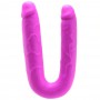 fallo doppio in silicone dildo per coppia vaginale anale realistico morbido maxi