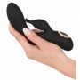 Vibratore rabbit dildo vibrante doppio nero ricaricabile fallo vaginale morbido