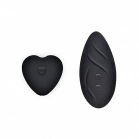 Vibratore vaginale indossabile per slip con telecomando stimolatore wireless nero