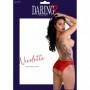 Mutanda in pizzo rosso slip trasparente sexy lingerie erotica donna intimo aperto