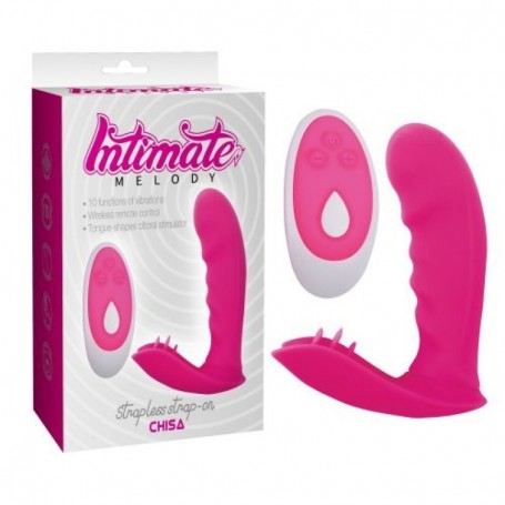 Vibratore vaginale strap on fallo anale vibrante in silicone indossabile doppio