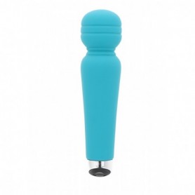 Mini Massaggiatore wand vibratore vaginale in silicone morbido sex toy ricaricabile