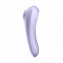 Vibratore vaginale doppio in silicone stimolatore succhia clitoride wireless app