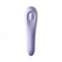 Vibratore vaginale doppio in silicone stimolatore succhia clitoride wireless app