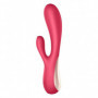 Vibratore vaginale Rabbit fallo doppio stimolatore clitoride in silicone vibrante