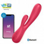 Vibratore vaginale Rabbit fallo doppio stimolatore clitoride in silicone vibrante