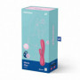 Vibratore vaginale Rabbit fallo doppio stimolatore clitoride in silicone vibrante