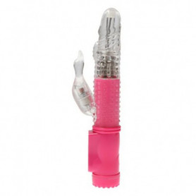 Vibratore vaginale doppio stimolatore vibromassaggiatore clitoride in silicone