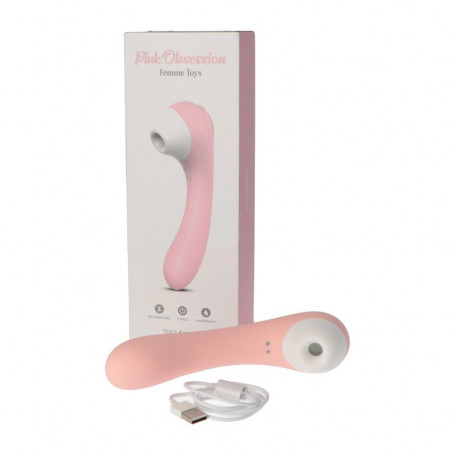 Vibratore vaginale anale in silicone vibrante vibromassaggiatore succhia clitoride