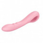 Vibratore vaginale in silicone Stimolatore vibrante ricaricabile per punto G sex