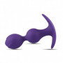 Plug anale fallo in silicone dildo butt sex toys stimolatore uomo donna