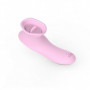 Vibromassaggiatore vaginale stimolatore clitoride in silicone ricaricabile sex toy