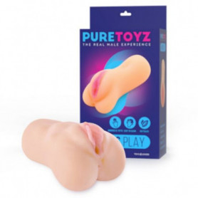 Masturbatore realistico vagina finta stimolatore per pene uomo sex toys maschile