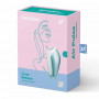 Stimolatore vaginale vibrante in silicone vibromassaggiatore succhia clitoride