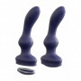 Vbratore anale in silicone stimolatore prostata sex toy ricaricabile con ventosa