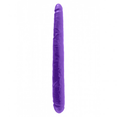 Fallo realistico doppio stimolatore pene finto vaginale dildo anale sex toy morbido