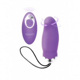 Ovetto vaginale vibrante rotante stimolatore clitoride vibratore con telecomando