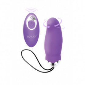 Ovetto vaginale vibrante rotante stimolatore clitoride vibratore con telecomando