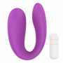 Vibratore vaginale doppio in silicone per coppia stimolatore per clitoride mini
