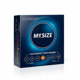 Preservativi condom profilattici MY.SIZE 57mm Condoms 3pcs