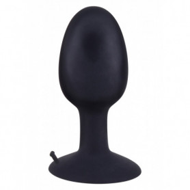 plug anale in silicone tappo anal fallo nero morbido con ventosa dildo grande