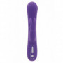 vibratore rabbit in silicone fallo vaginale doppio stimolatore dildo riaricabile