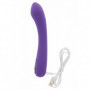 vibratore stimolatore punto g rabbit pene finto morbido in silicone ricaricabile