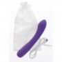 vibratore stimolatore punto g rabbit pene finto morbido in silicone ricaricabile