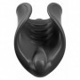 Masturbatore in silicone indossabile vibrante maschile stimolatore per pene