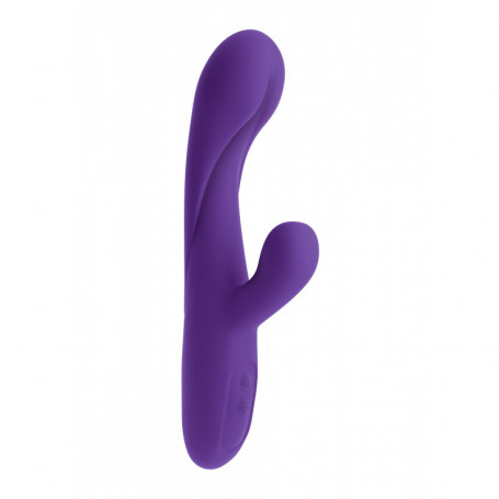 Vibratore rabbit stimolatore clitoride vaginale dildo morbido fallo realistico