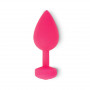 Dildo anale fallo plug vibratore in silicone tappo anale ricaricabile butt anal