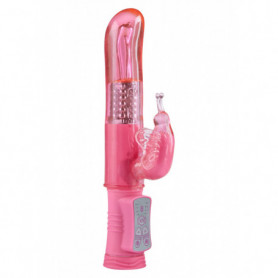 Vibratore rabbit  in silicone stimolatore clitoride vaginale dildo ricaricabile