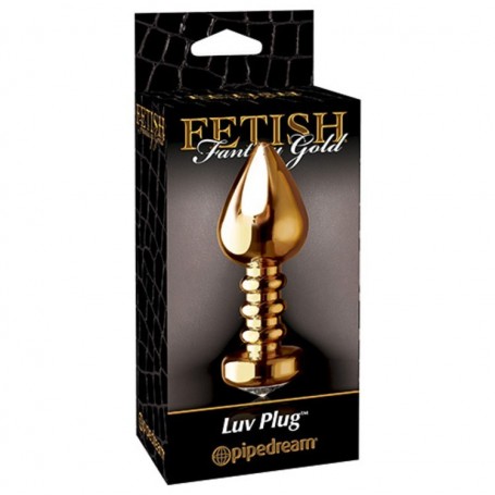 Plug Anale gold luv fetish fantasy diamond