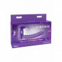 fallo vibrante rabbit stimolatore clitoride dildo in silicone doppio indossabile