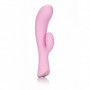 vibratore vaginale stimolatore clitoride fallo doppio dildo vibrante in silicone