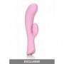 vibratore vaginale stimolatore clitoride fallo doppio dildo vibrante in silicone