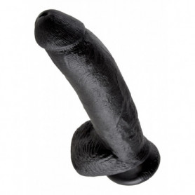 fallo realistico con ventosa dildo in gomma nero stimolante anale e vaginale